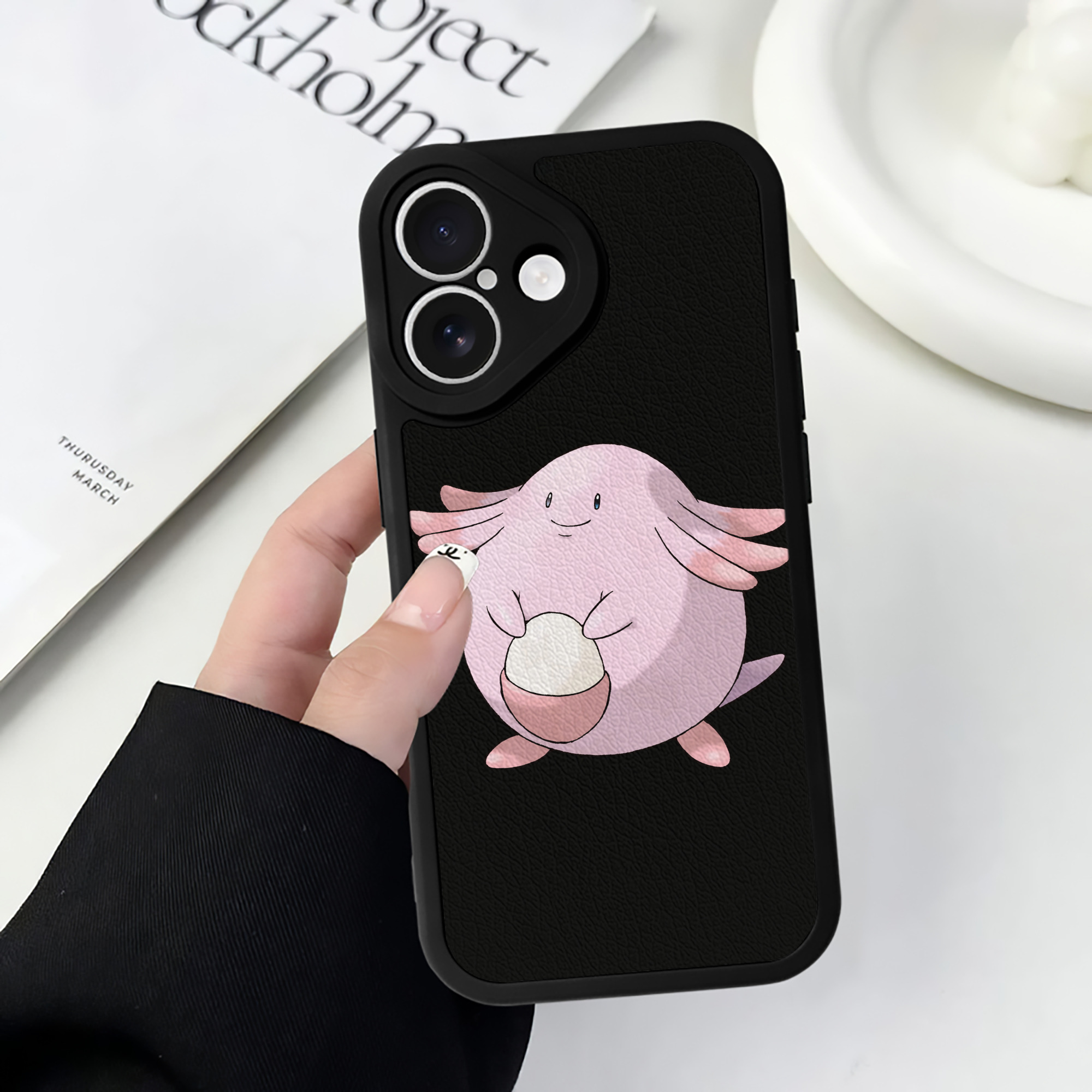 （画像用） ポケットモンスター Pokémon 【iPhone 16シリーズ対応】シリコンスマホケース（レザー調） 材質：シリコン
